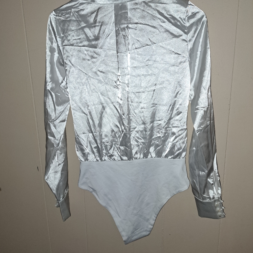 BNWOT SATIN BODYSUIT